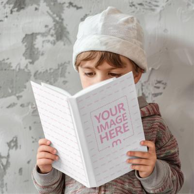 Blank Book Mockup for Kids’ Storybook Cover Designs