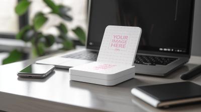 Charging Dock Mockup for Tech Accessories