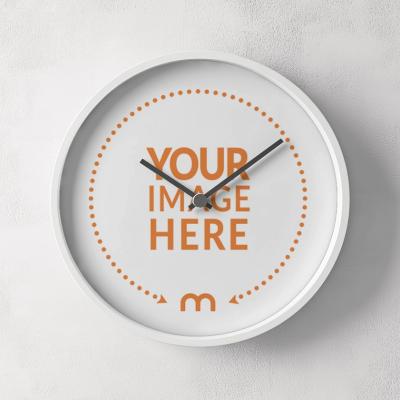 Elegant Wall Clock Mockup for Branding and Customization