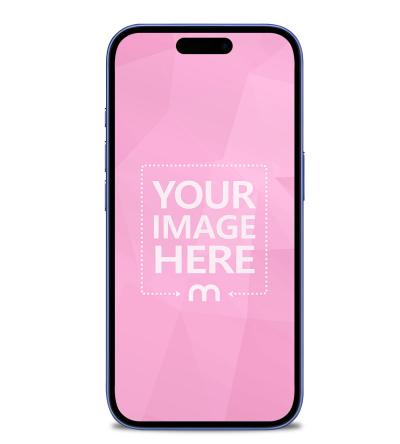 iPhone 16 Vertical View Mockup Generator