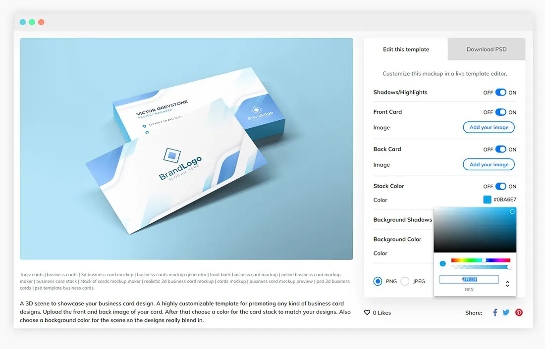 how to use mockup generator templates