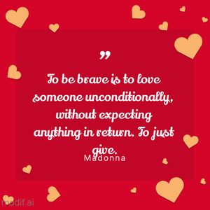 Red Background Quote Template
