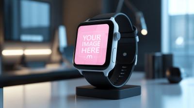 Smartwatch Mockup for Tech Branding