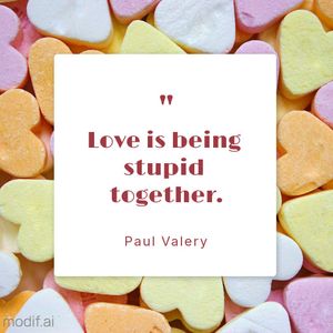 Template Quotes on Background with Hearts