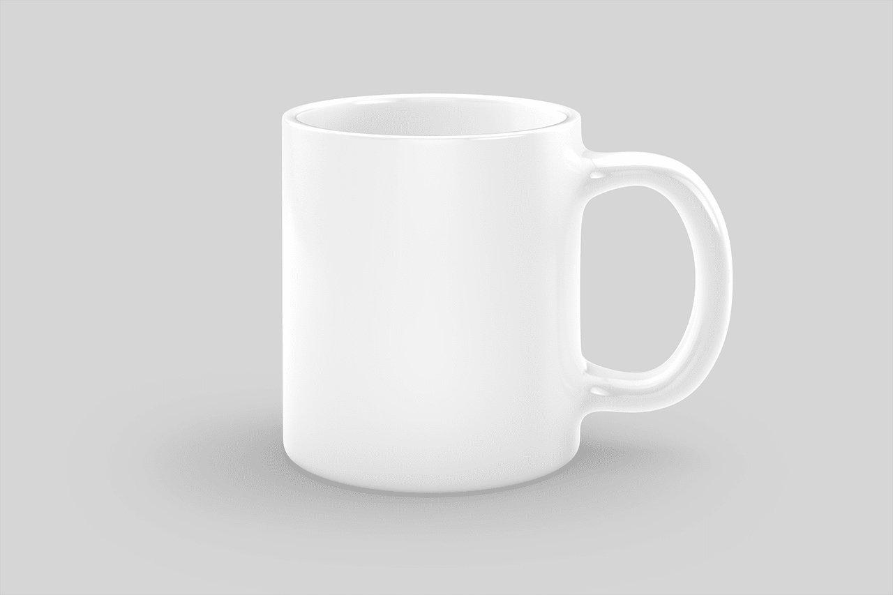 Free Mug PSD Mockup